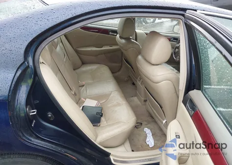 2004 Lexus Es 330 z USA, uszkodzony, nr VIN JTHBA30G740009576